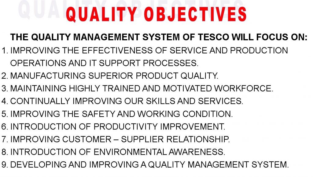 TESCO About